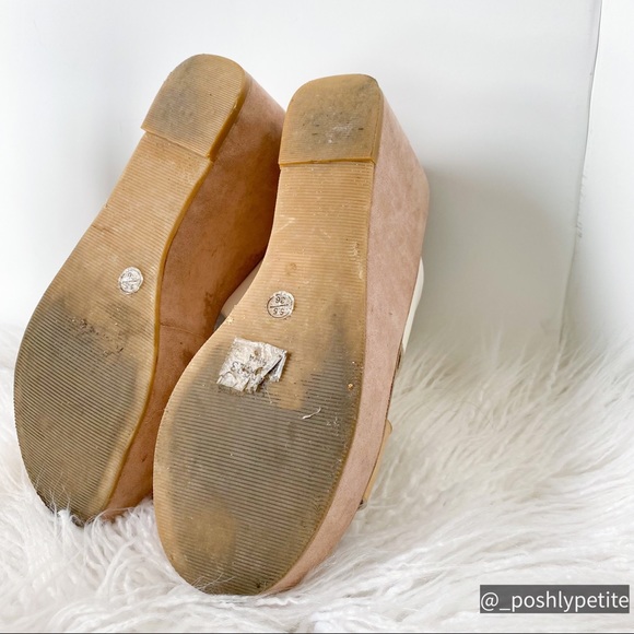 COPY - Chinese laundry nude contrast color platform double strap slide open toe… - Picture 12 of 16